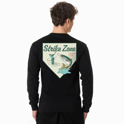 Baseball Tshirt Long Sleeve - Strike Zone (Back Design)