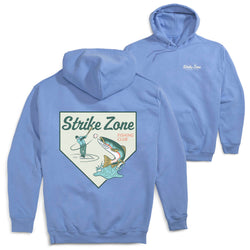 Baseball Hooded Sweatshirt - Strike Zone (Back Design)