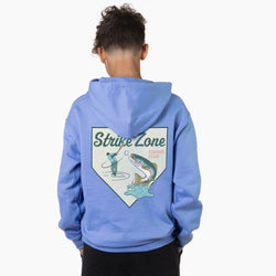 Baseball Hooded Sweatshirt - Strike Zone (Back Design)