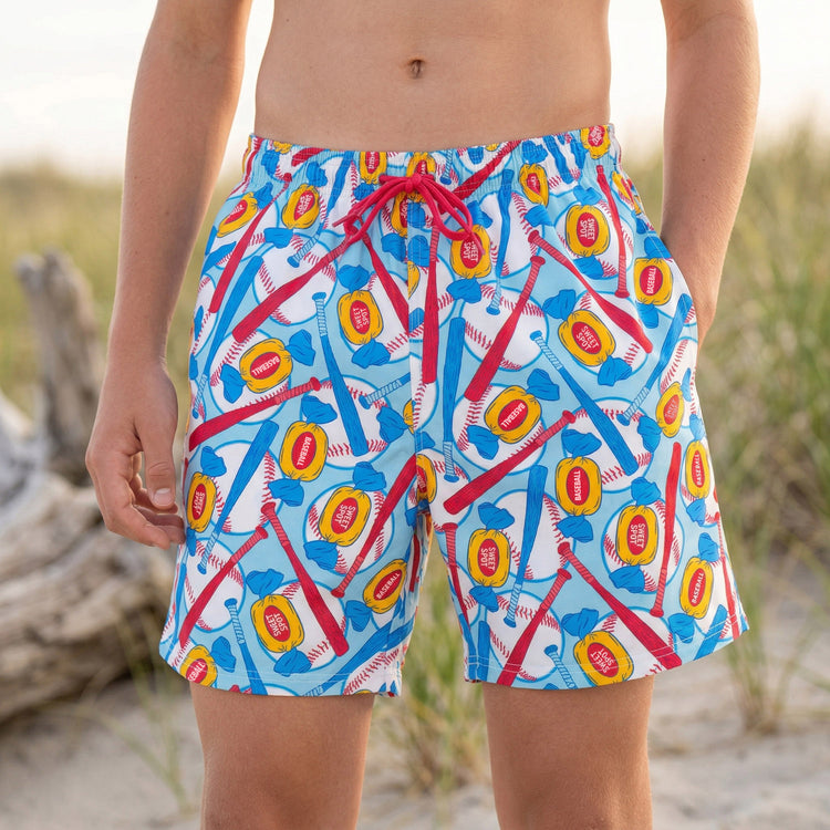 Baseball Swim Trunks - Big League