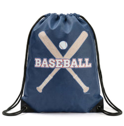 Baseball Drawstring Backpack - All Day