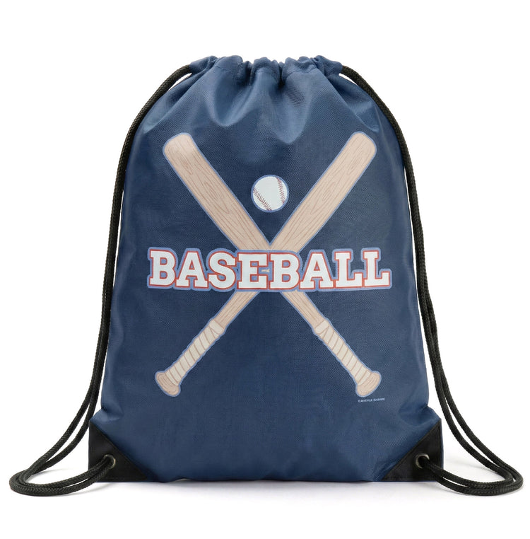 Baseball Drawstring Backpack - All Day
