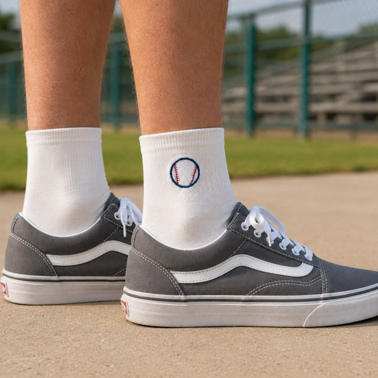 Baseball Quarter Length Socks - Classic