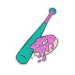 Baseball Sticker - Donut Baseball