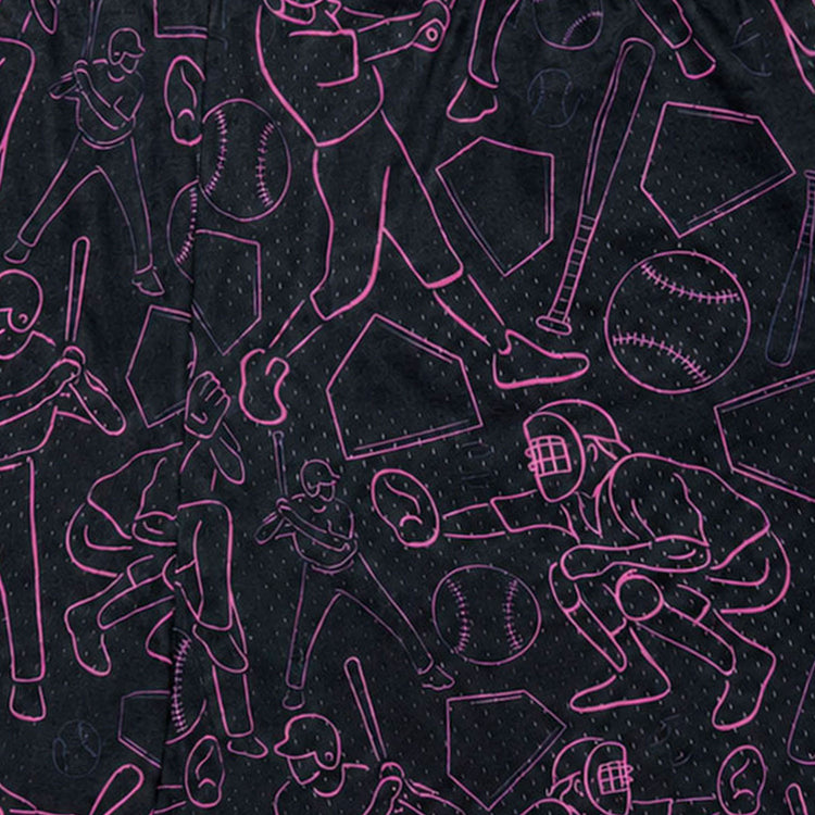 Baseball Peyton Shorts - Sketch