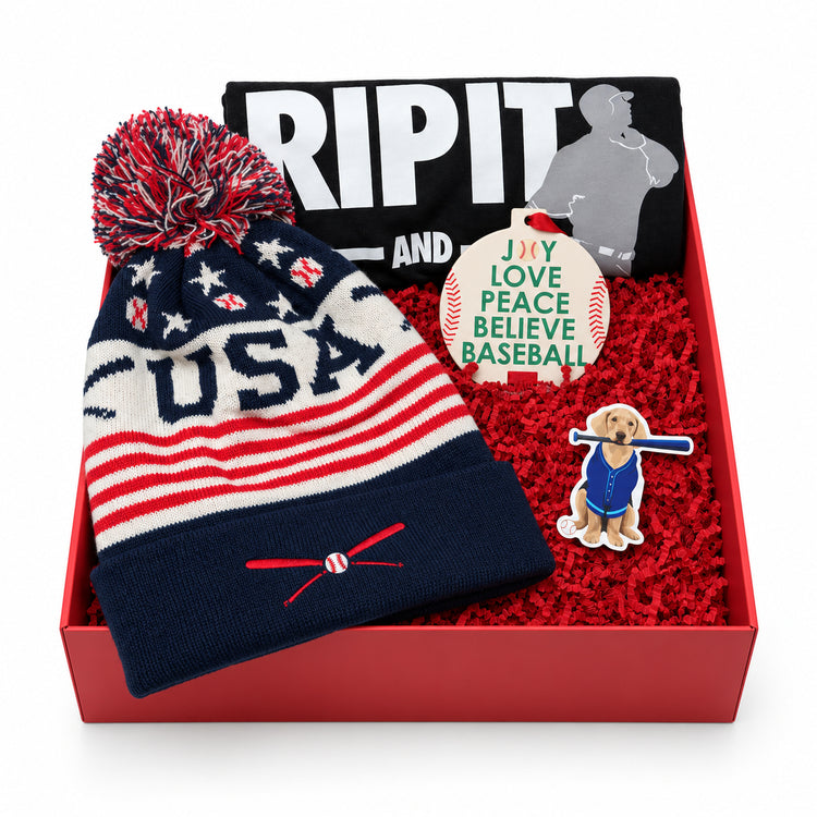 Baseball Holiday Gift Box - All-American Slugger