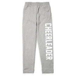 Cheerleading Fleece Sweatpants - Varsity Cheerleader [Gray/Youth X-Large] - SS