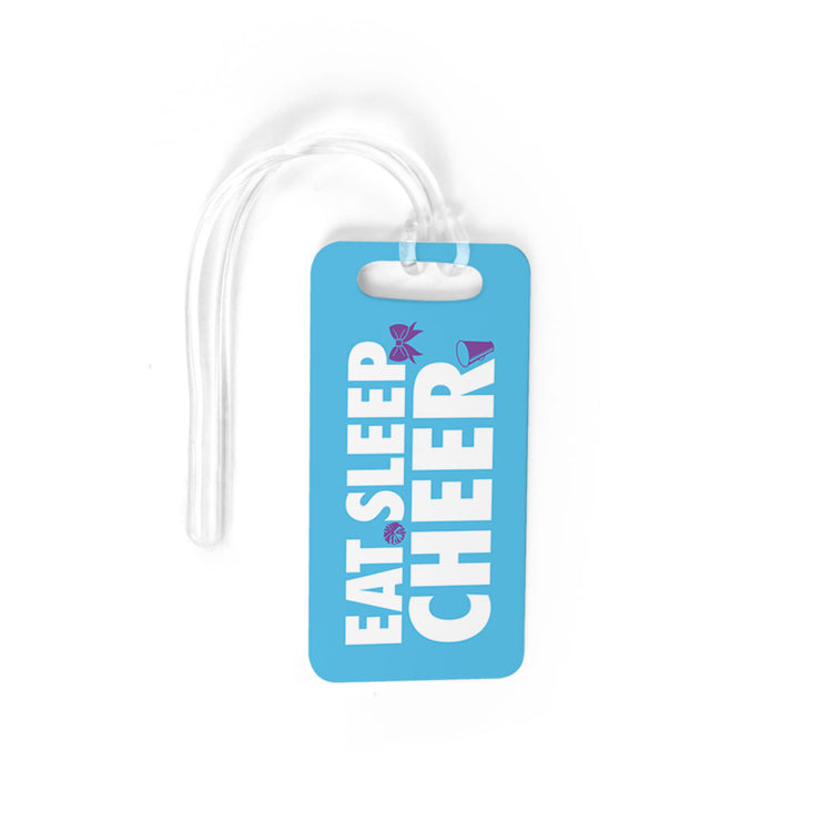 Cheerleading Bag/Luggage Tag - Eat Sleep Cheer