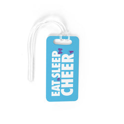 Cheerleading Bag/Luggage Tag - Eat Sleep Cheer