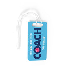 Cheerleading Bag/Luggage Tag - Personalized Coach