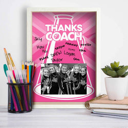 Cheerleading Premier Frame - Thanks Coach