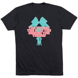 Cheerleading Short Sleeve T-Shirt - The Bigger the Bow