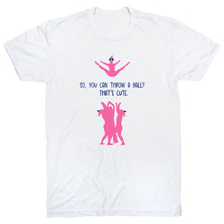 Cheerleading Short Sleeve T-Shirt - That's Cute