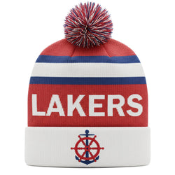 Pom Pom Knit Hat - Des Lacs-Burlington