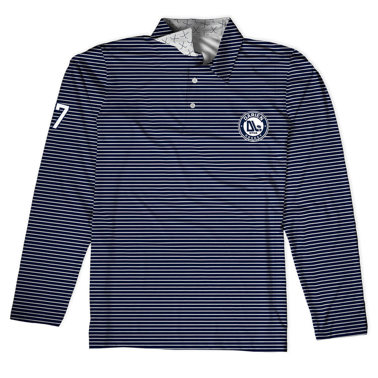 Hockey Long Sleeve Polo Shirt - DYHA