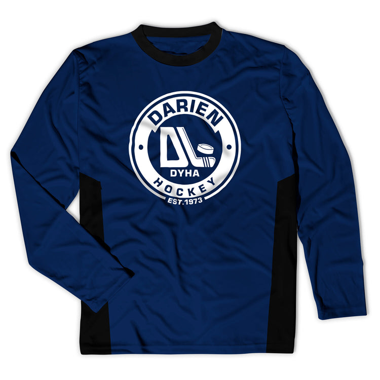 Hockey Long Sleeve Velocitee Performance Shirt - DYHA