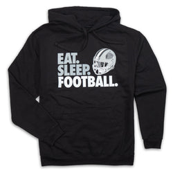 Football CTS ProBlend™ Hooded Sweatshirt - Eat Sleep Football