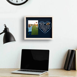 Football Premier Frame - Dear Mom Heart