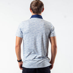 Football Short Sleeve Polo Shirt - Iconic Navy [Youth Large] - SS