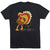 Football Short Sleeve T-Shirt - Tom Gravy [Adult Medium/Black] - SS