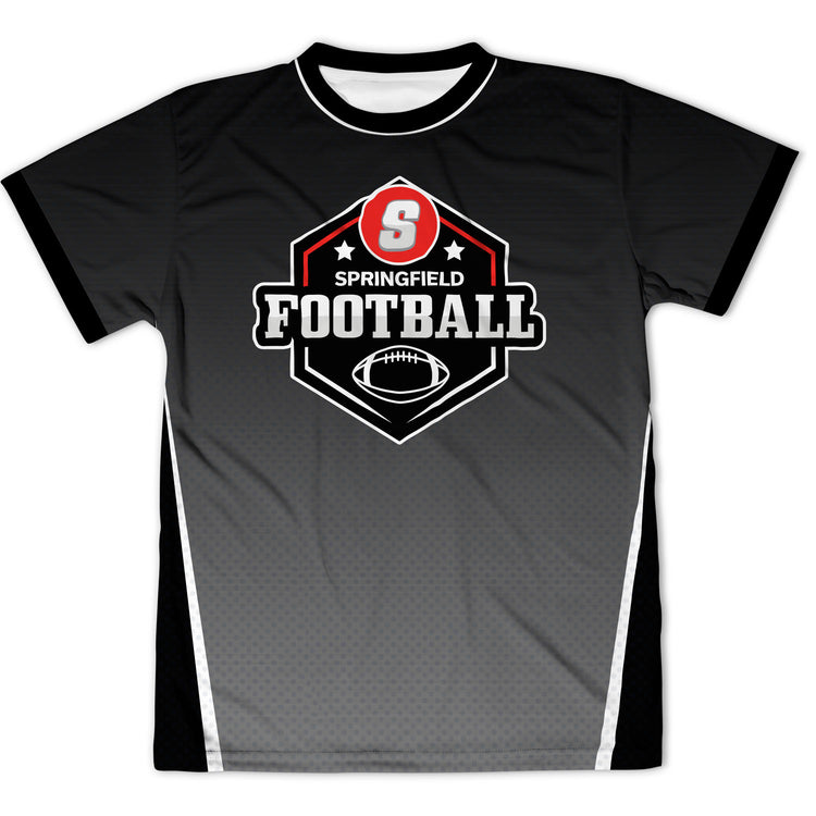 Custom Team Short Sleeve Velocitee T-Shirt -  Football