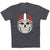 Football Short Sleeve T-Shirt - Game Face [Adult Medium/Charcoal] - SS