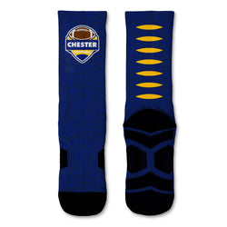 Custom Team Graphic Flex Mid-Calf Socks - Football