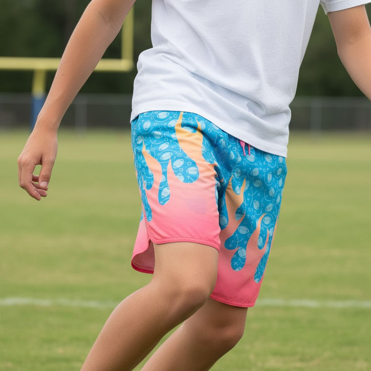 Football Ryder™ Shorts - Flames