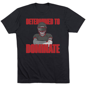 CTS Football Short Sleeve T-Shirt - Determined to Dominate
