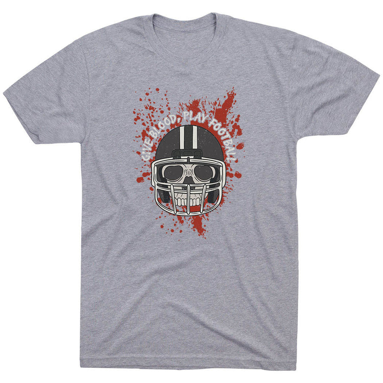 CTS Football Short Sleeve T-Shirt - Give Blood Play Football