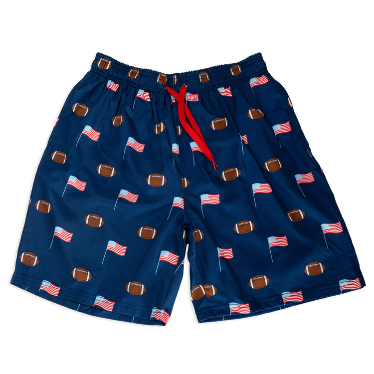 Football Swim Trunks - Star Spangled