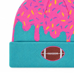 Football Knit Hat - Sugar Rush