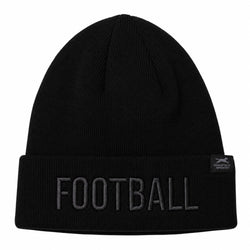 Football Knit Hat - Blackout