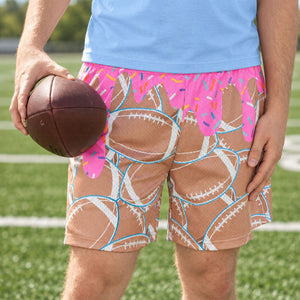 Football Peyton Shorts - Sundae
