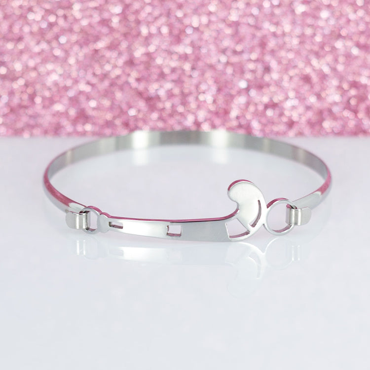 Field Hockey Stainless Steel Bracelet