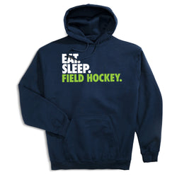 CTS Field Hockey Hooded Sweatshirt - Eat. Sleep. Field Hockey. [Navy/Adult Medium] - SS