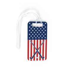 Field Hockey Bag/Luggage Tag - USA Girl