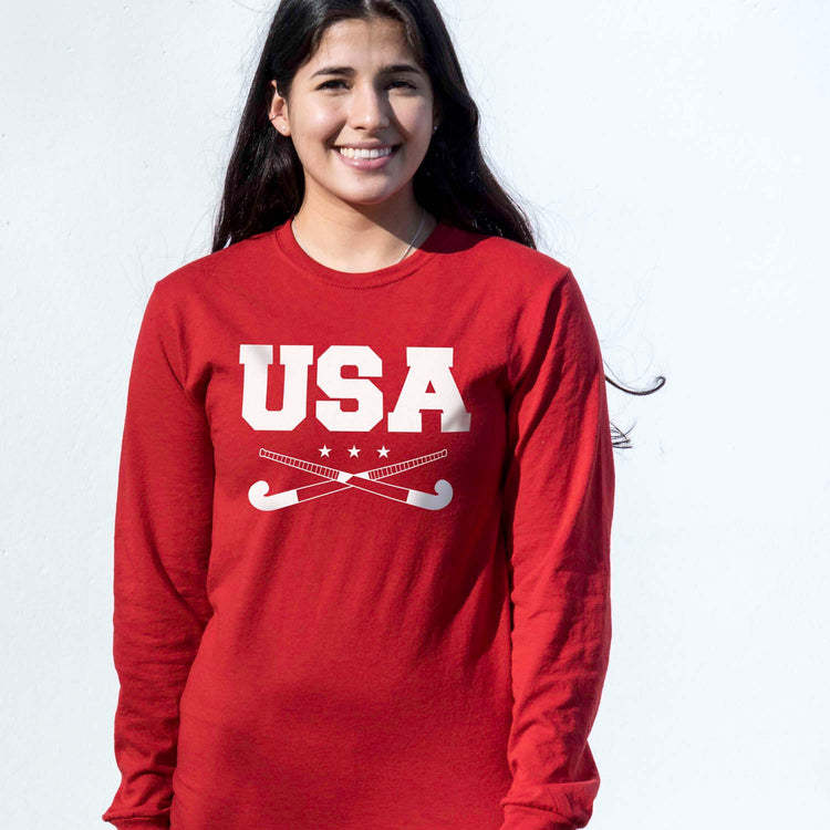 CTS Field Hockey Tshirt Long Sleeve - USA