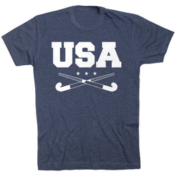Field Hockey T-Shirt Short Sleeve - USA