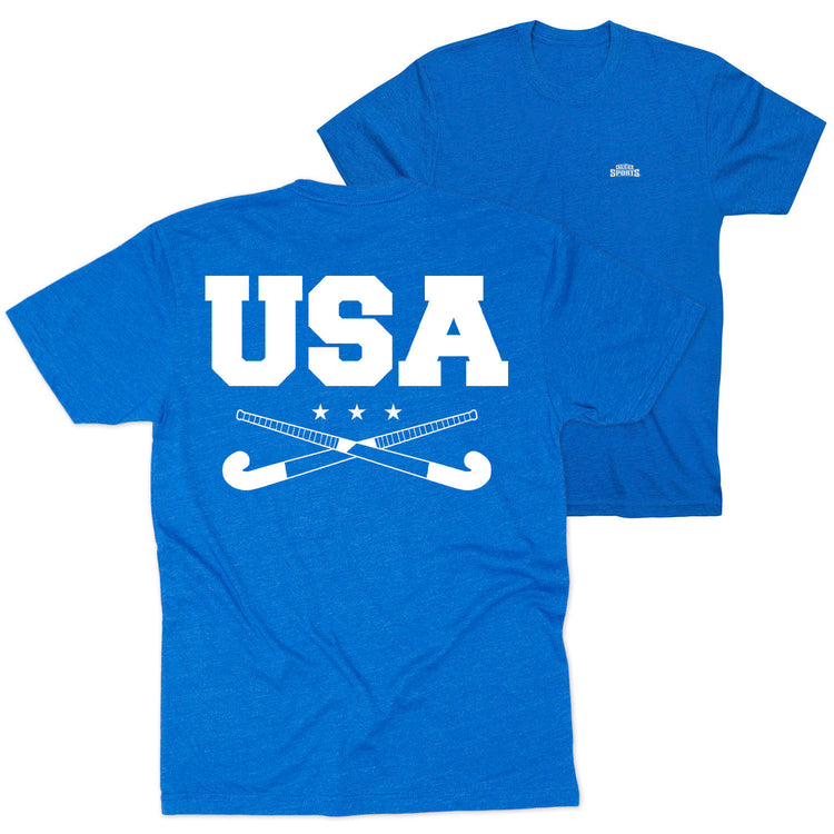 CTS Field Hockey Short Sleeve T-Shirt - USA(Back Design)