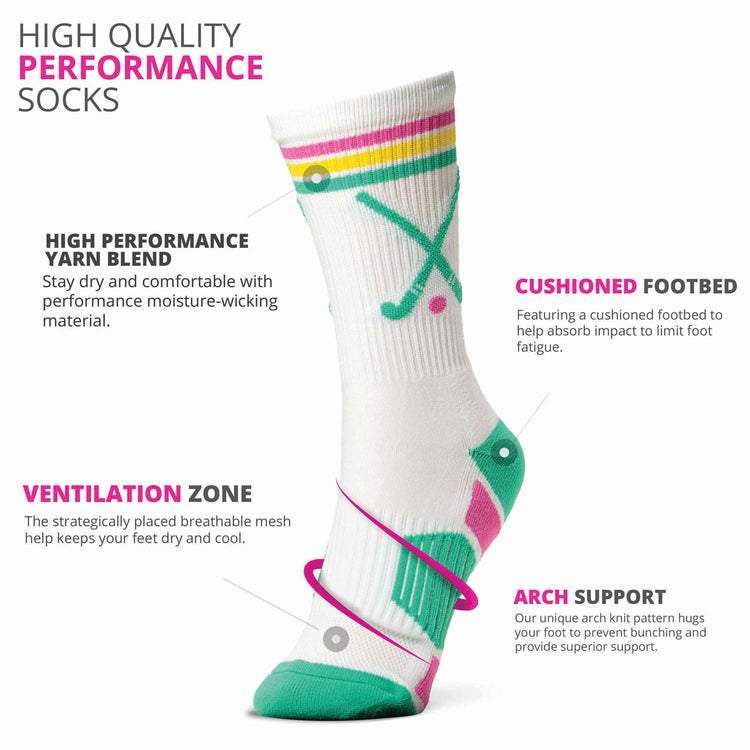 Field Hockey Mid-Calf Sock - Striker