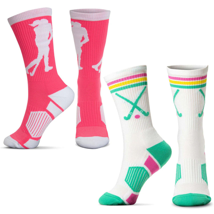 Field Hockey Woven Mid-Calf Sock Set - Tackle