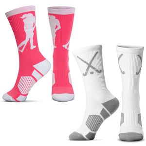 Field Hockey Woven Mid-Calf Sock Set - Breakaway