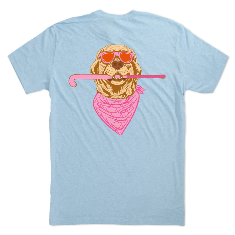 Field Hockey Short Sleeve T-Shirt - Field Hockey Hound (Back Design)