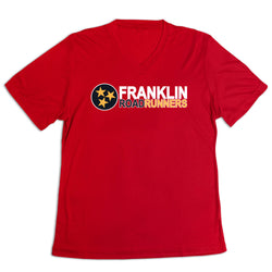 Women's Short Sleeve Tech Tee - Franklin Road Runners (Stacked)