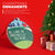 Golf Round Ceramic Ornament - Hole-in-One