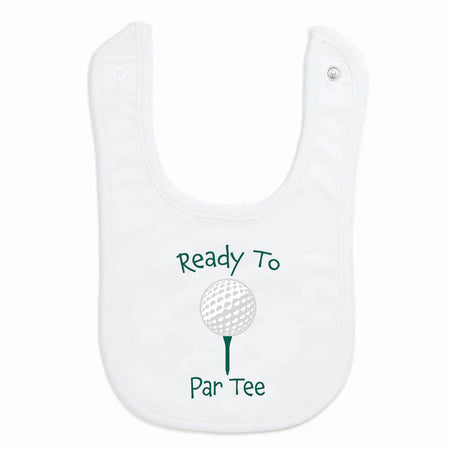Golf Baby Bib - Ready To Par Tee