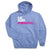 Gymnastics Hooded Sweatshirt - Eat. Sleep. Gymnastics. [Carolina/Adult Small] - SS