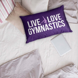 Gymnastics Pillowcase - Live Love Gymnastics