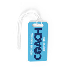 Gymnastics Bag/Luggage Tag - Personalized Coach
